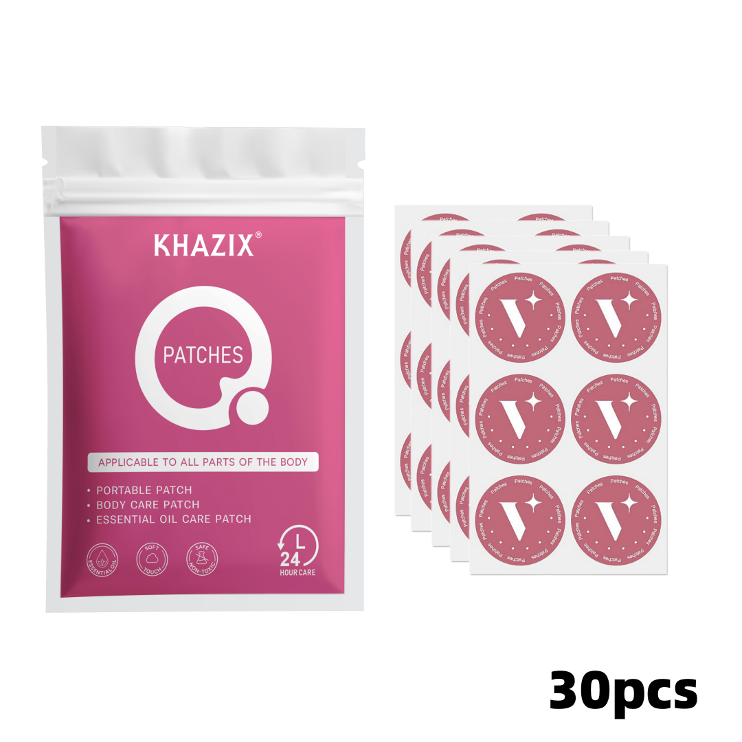 Fragrance Zone Perfume - KHAZIX 30枚入りウェアラブルフレグランスパッチ、ボディセントステッカー、毎日のフレッシュさのための携帯用香水パッチ