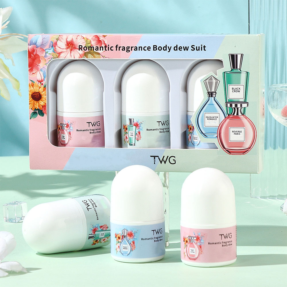 Perfume Fragrance Lotion - ロマンティックフレグランスボディソリッドパフュームロールオンローション、ウッディフローラルフルーティノート、ポータブルフレグランススティック