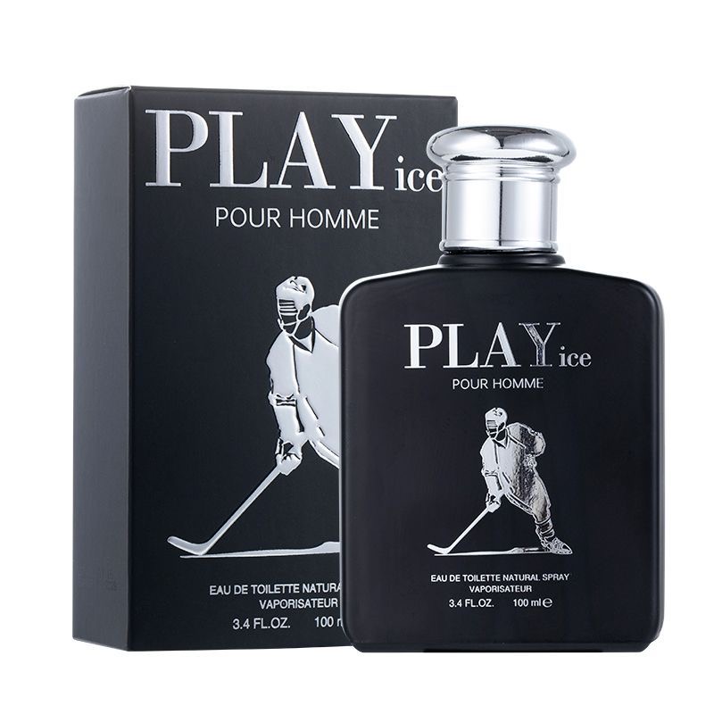 Perfume Fragrance Bottle - 100ml 高級スタイル メンズ香水 ブルーブラックボトル 長持ちするオーシャンウッディコロンスプレー EDT