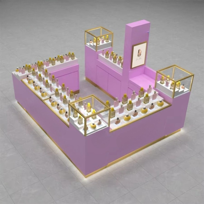 Perfume In Fragrance Shop - 2026年新作カスタムモール香水販売店ジュエリーショップデザイン香水化粧品メイクアップディスプレイスタンド小売高級香水フレグランス