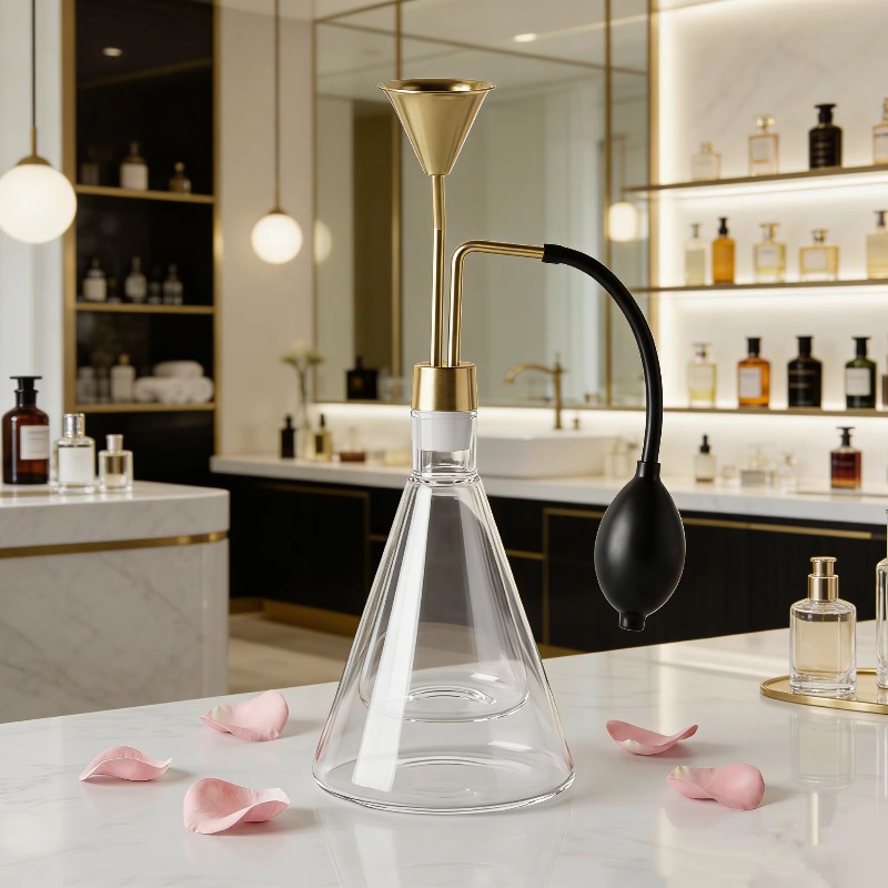 壁掛け式フレグランスサンプリングバイアル ガラス真鍮素材 8 - Perfume In Fragrance Shop のレビューと価格