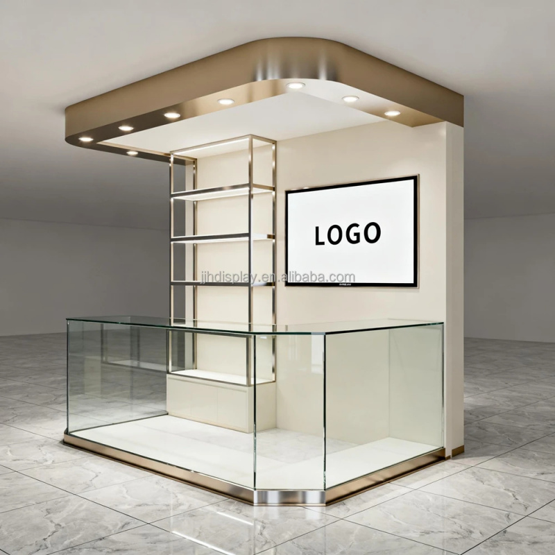 カスタム高級香水ショップディスプレイキャビネット、モダンなガ - Perfume In Fragrance Shop のレビューと価格
