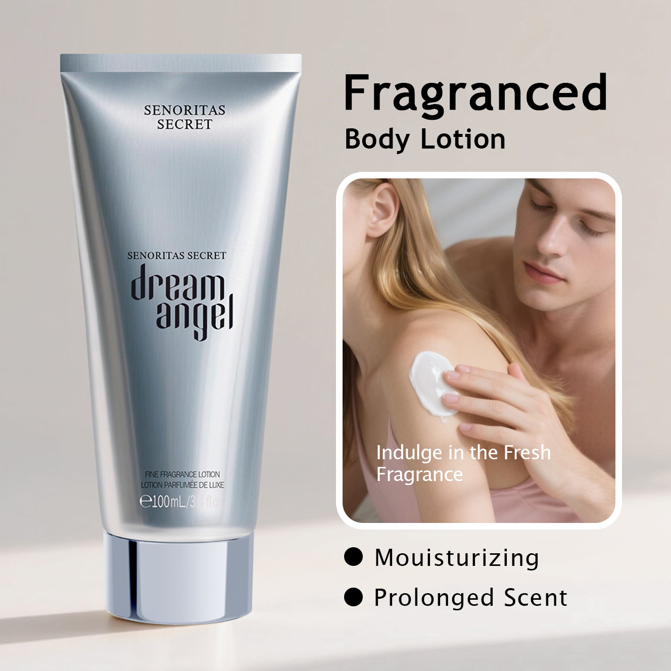 100 ミリリットルフレグランスボディローション保湿と水分補 - Perfume Fragrance Lotion のレビューと価格