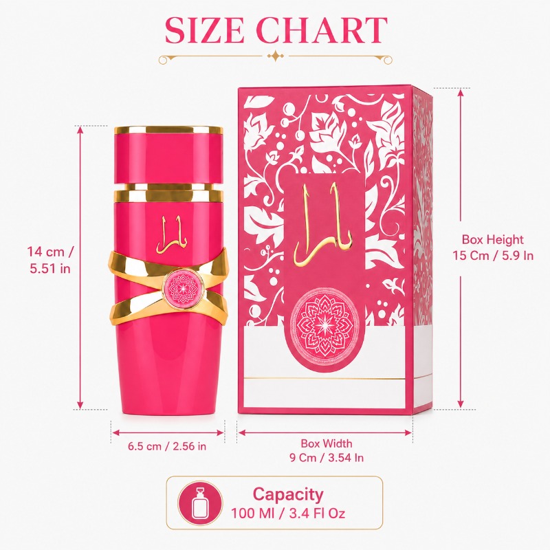 ヤラ＆アサド オードパルファム 100ml、ユニセックス エ - Yara Perfume Fragrance Notes のレビューと価格