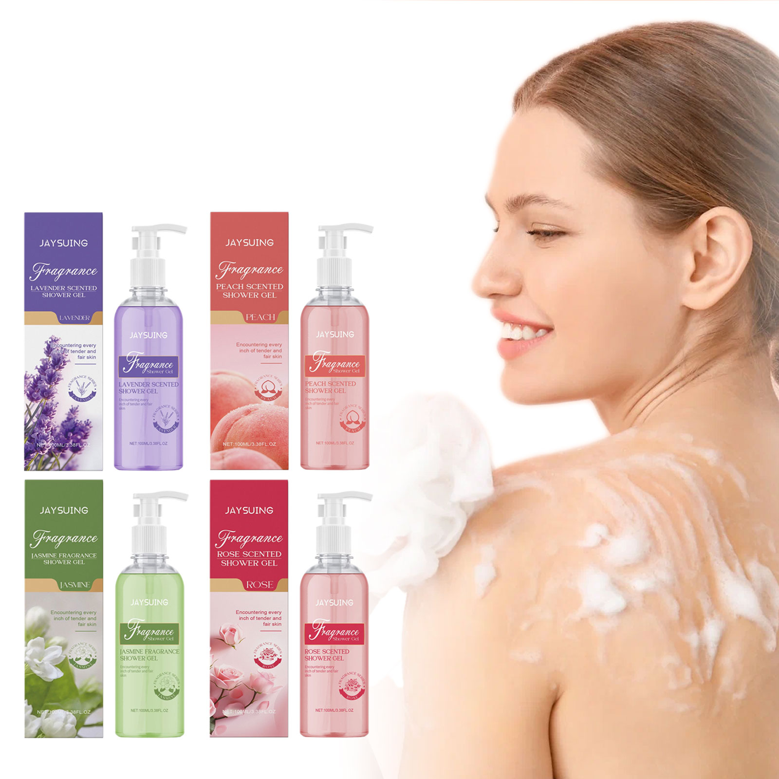 香りのよいシャワージェル,ボディウォッシュ,長持ちする香り, - Perfume Fragrance Lotion のレビューと価格