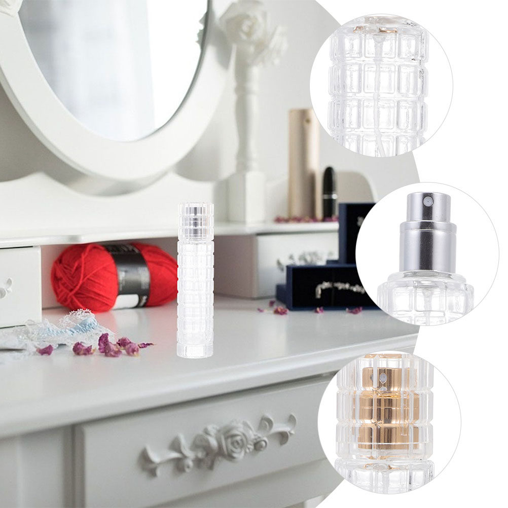 4個入りガラス製香水スプレーボトル、携帯用トラベルサブボトル - Perfume Fragrance Lotion のレビューと価格