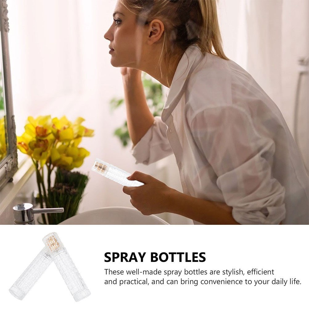 4個入りガラス製香水スプレーボトル、携帯用トラベルサブボトル - Perfume Fragrance Lotion のレビューと価格