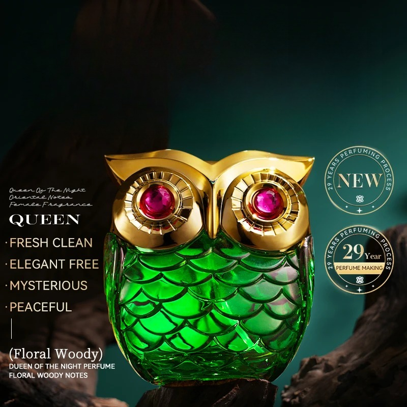 クイーンミッドナイトユースパフューム 100ml ロングラス - Perfume Queen のレビューと価格