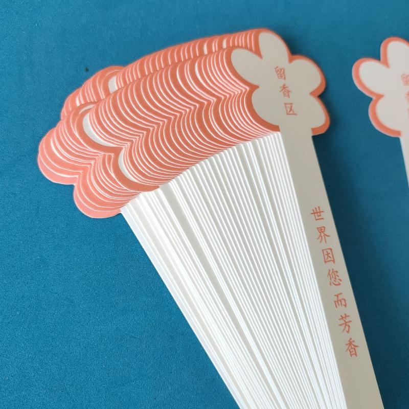 10 枚の花の形をした香水テストストリップ、空白の書き込みエ - Perfume In Fragrance Shop のレビューと価格