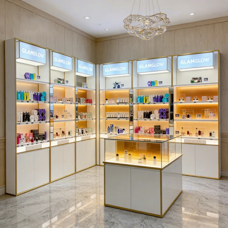 カスタムメイドの高級LED照明付き香水店陳列什器、カスタムス - Perfume In Fragrance Shop のレビューと価格